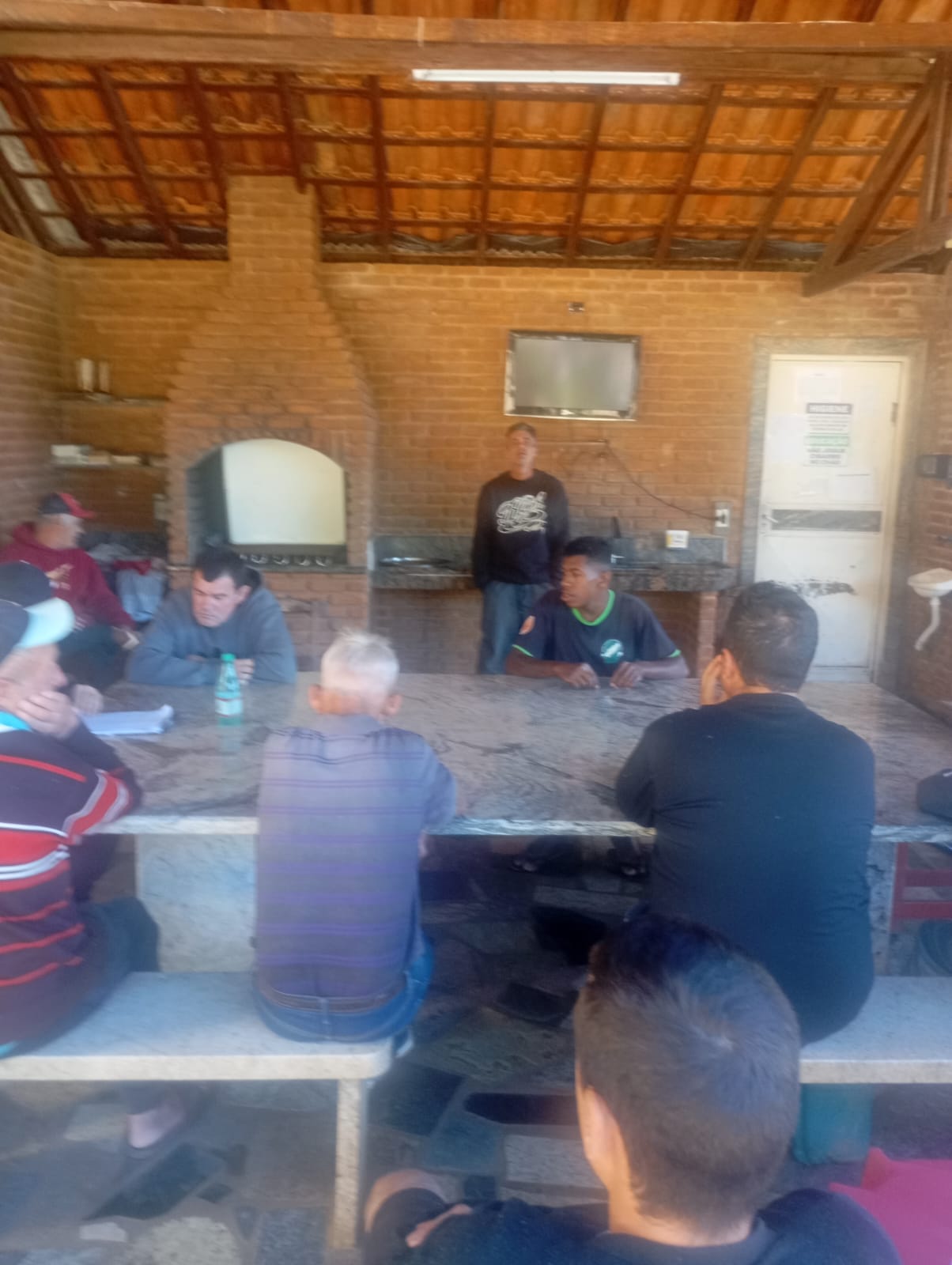 Reunião de grupo terapêutico