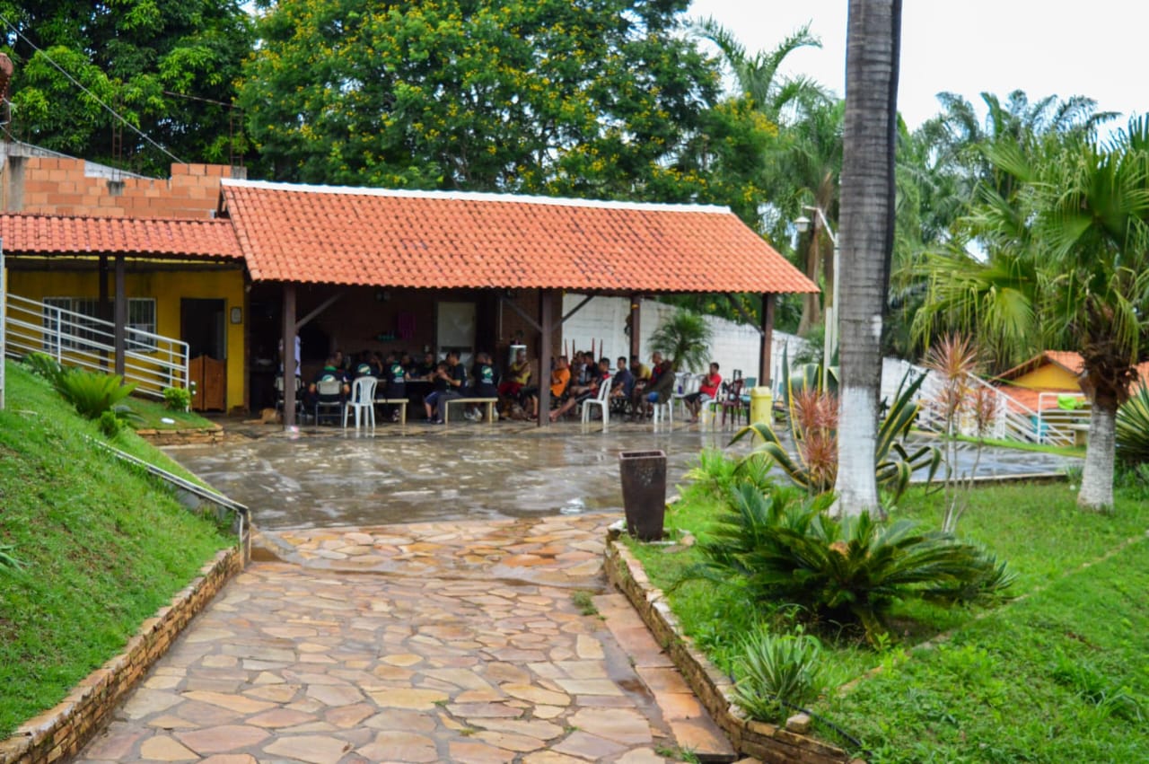 Quiosque de convivência da CTR Reaprendendo a Viver